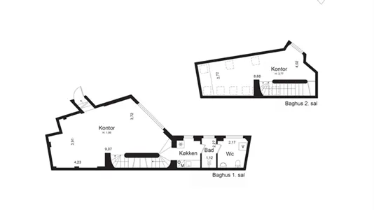 Kontorlokaler til leje i København K - billede 1